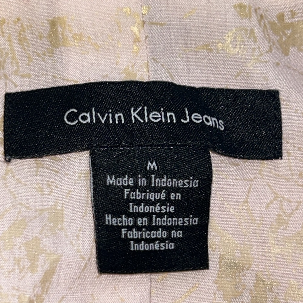 Calvin Klein Pink Button Jacket - image 3